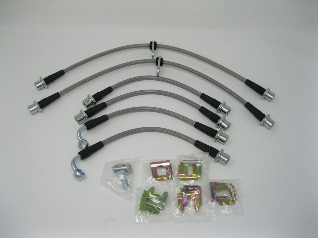 Techna-Fit 306314 - Stainless Steel Brake Line Kit