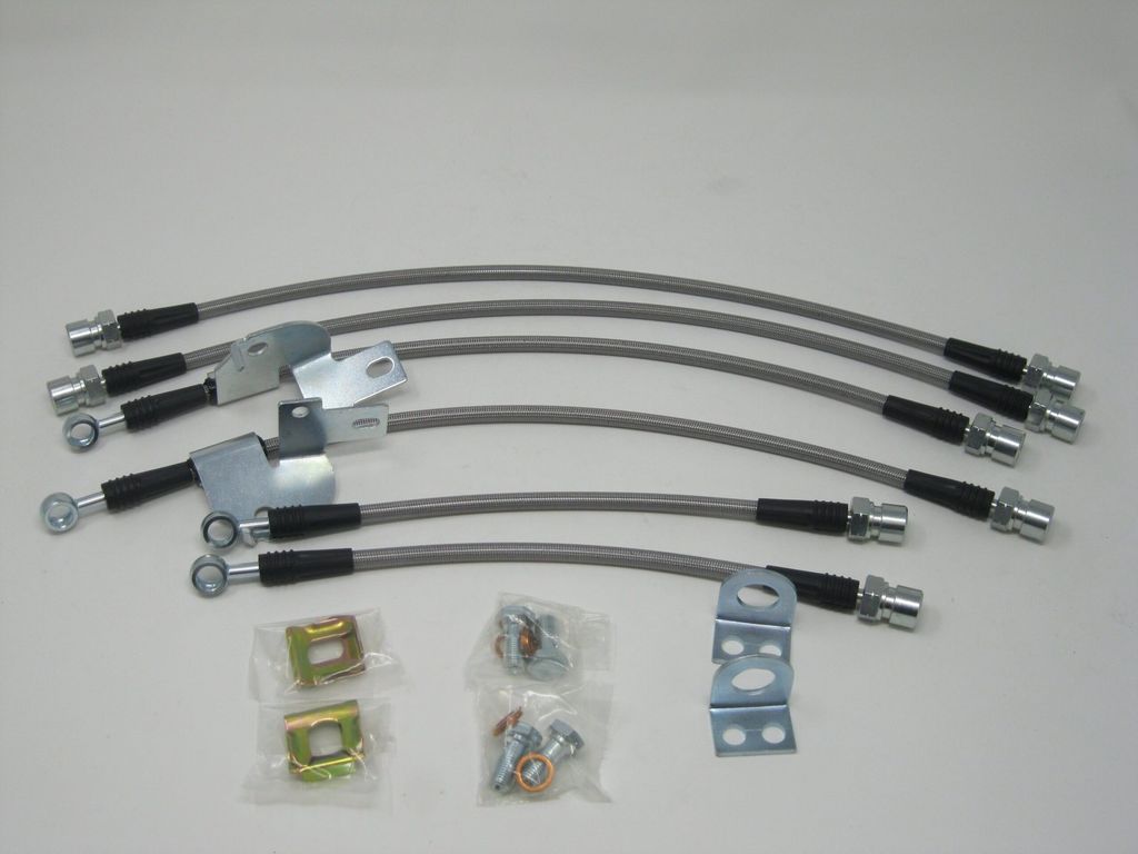 Techna-Fit 500102 - Stainless Steel Brake Line Kit
