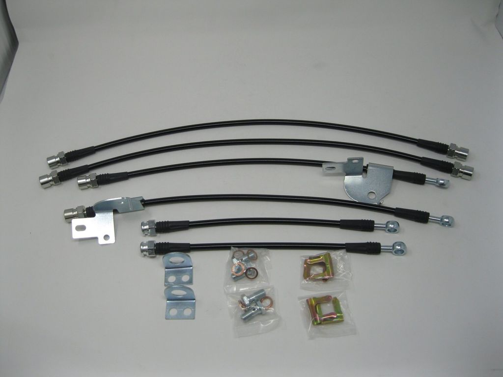 Techna-Fit 500103 - Stainless Steel Brake Line Kit