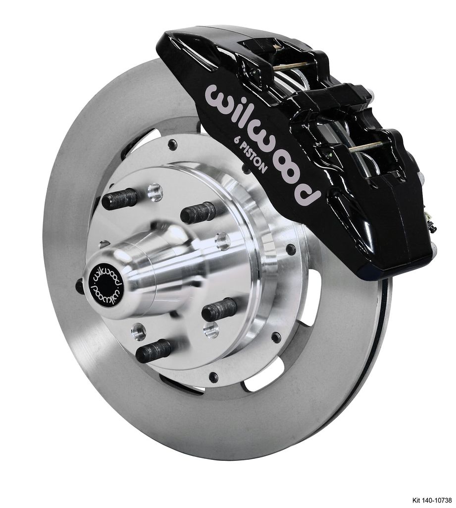 Wilwood 140-10738 - Forged Dynapro 6 Big Brake Brake Kit (Hub)