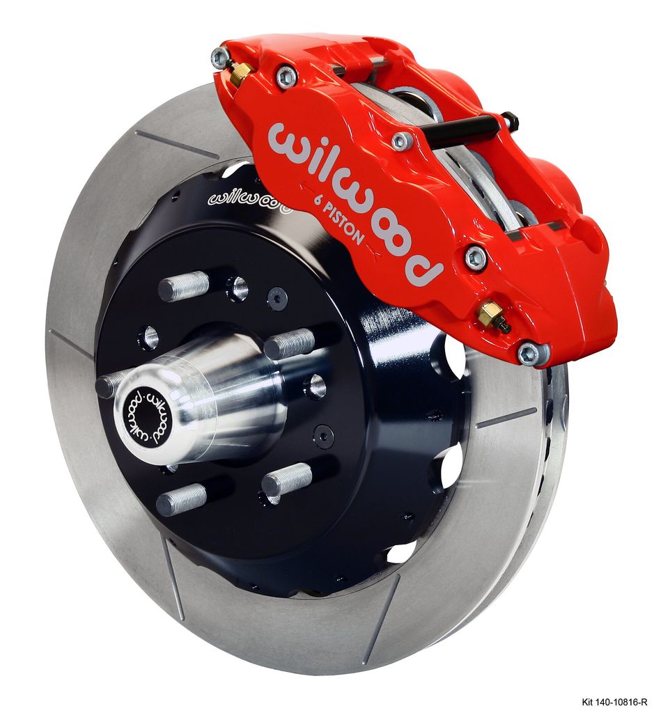 Wilwood 140-10816-R - Forged Narrow Superlite 6R Big Brake Brake Kit (Hub)