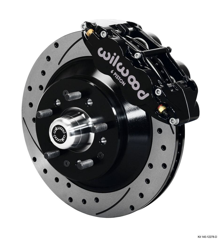 Wilwood 140-12278-D - Forged Narrow Superlite 6R Big Brake Brake Kit (Hub and 1PC Rotor)