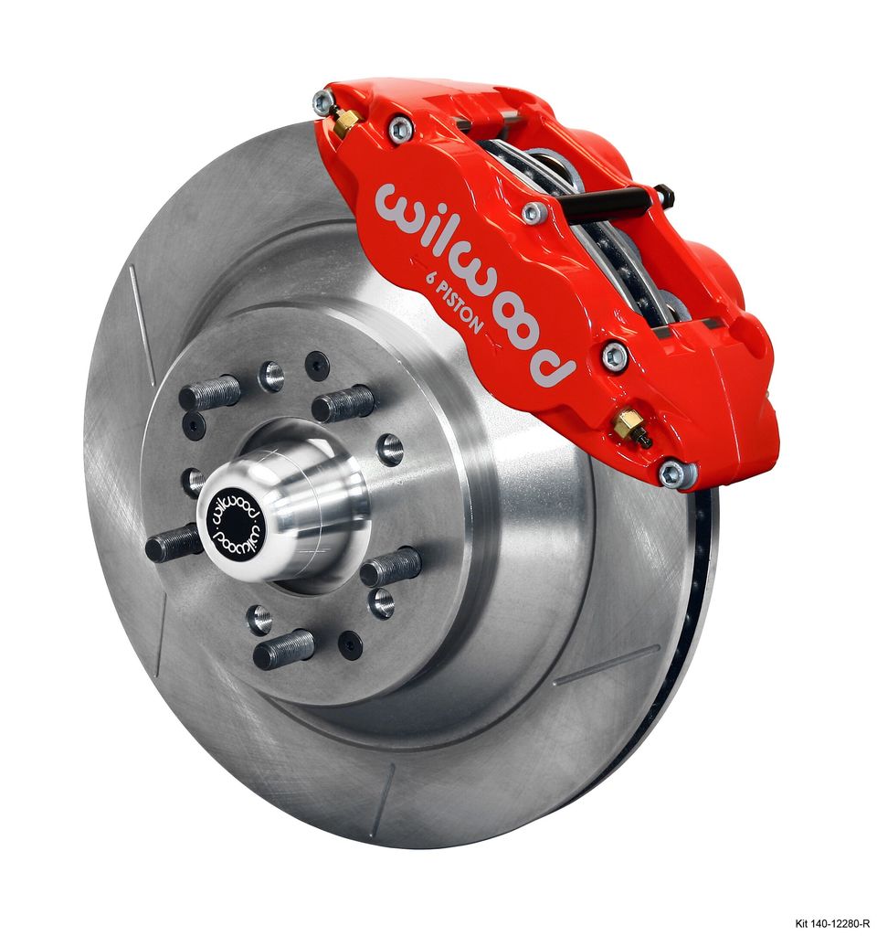 Wilwood 140-12280-R - Forged Narrow Superlite 6R Big Brake Brake Kit (Hub and 1PC Rotor)