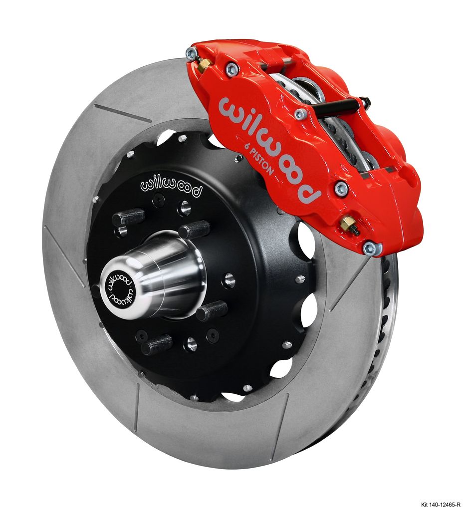 Wilwood 140-12465-R - Forged Narrow Superlite 6R Big Brake Brake Kit (Hub)