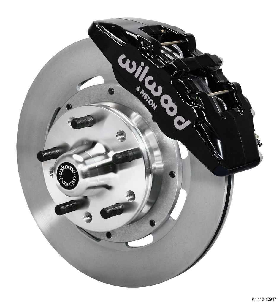 Wilwood 140-12947 - Forged Dynapro 6 Big Brake Brake Kit (Hub)
