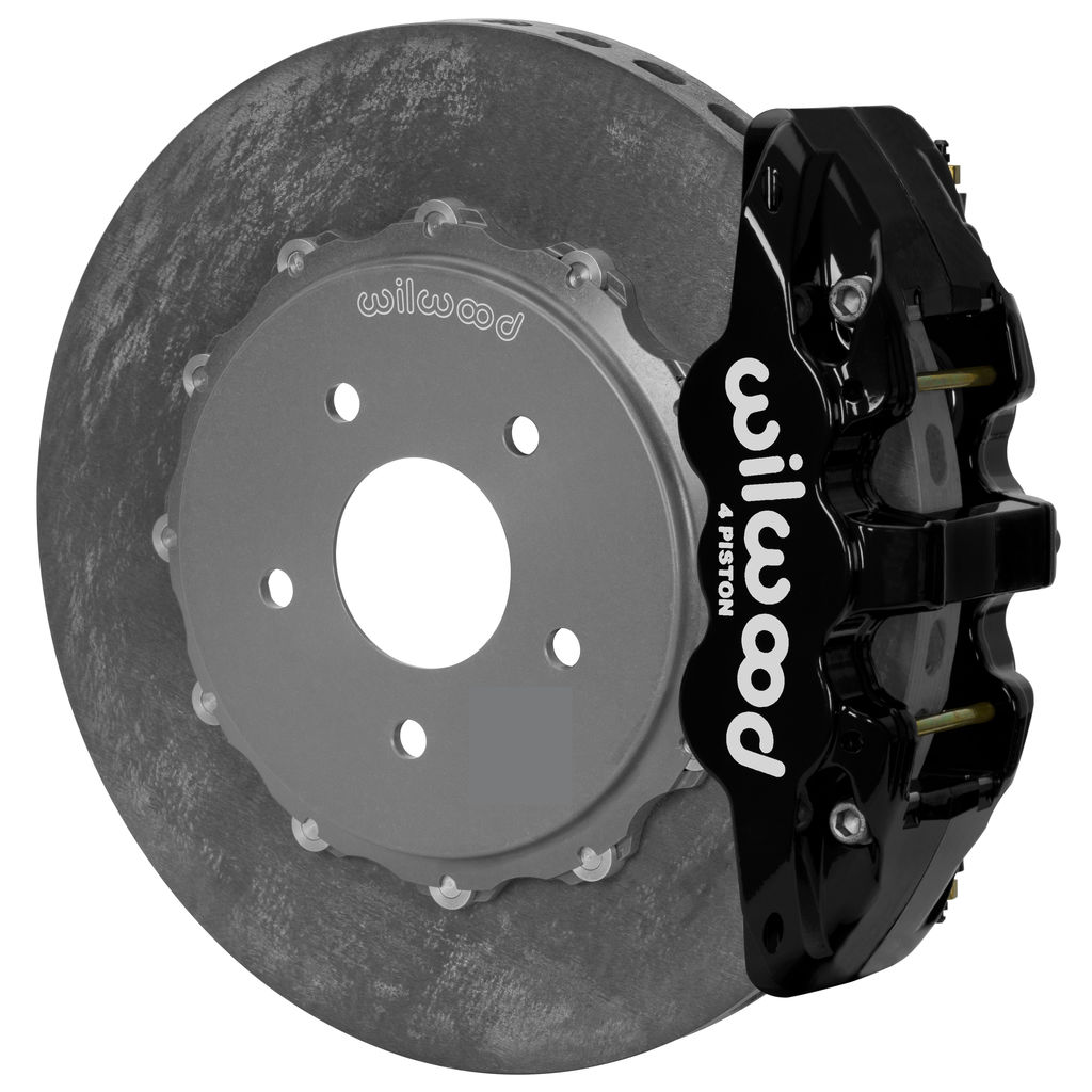 Wilwood 140-13161-CSIC - AERO4 WCCB Carbon-Ceramic Big Brake OE Parking Brake Kit