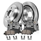 Callahan Plain Rotor and Pad Kit with Calipers