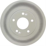 GCX Disc Brake Rotor with High Carbon Content and Partial Coating