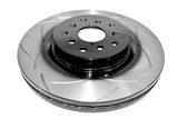 Slotted Street T2 Uncoated Brake Rotor with Kangaroo Paw Vanes, Sold Individually