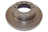 Smooth-Plain 4000 Series Black Brake Rotor with Kangaroo Paw Vanes, Sold Individually
