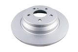 Smooth-Plain Street Enshield Coated Brake Rotor with Kangaroo Paw Vanes, Sold Individually