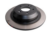 Smooth-Plain 4000 Series Black Brake Rotor, Sold Individually