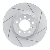 Slotted Coated Carbon Alloy Brake Rotor