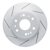 Slotted Coated Carbon Alloy Brake Rotor