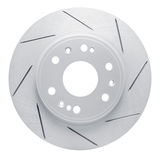 Slotted Coated Carbon Alloy Brake Rotor