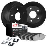 Dynamic Friction Brake Kit - Zinc Coated Slotted Rotors With 5000 Brake Pads