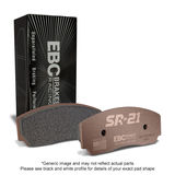 Sintered Track use only SR21 Brake Pads - Higher friction grade