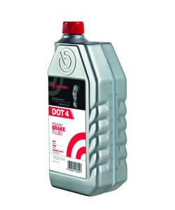 Brembo L04010 - Brake Fluid, DOT 4, 1 Liter