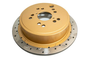 DBA DBA42659XS-10 - Rear Drilled and Slotted 4000 XS Gold Brake Rotor