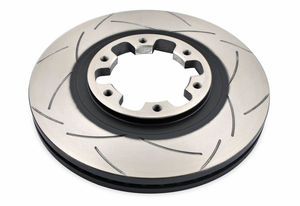DBA DBA629S - Front Slotted Street T2 Uncoated Brake Rotor