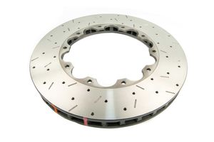 DBA DBA52910.1XS - Front Drilled and Slotted 5000 XS Gold Brake Rotor Ring with Kangaroo Paw Vanes