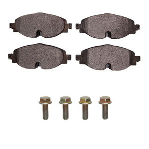 Dynamic Friction 1600-1760-01 - Front 5000 Euro Ceramic Brake Pads with Hardware