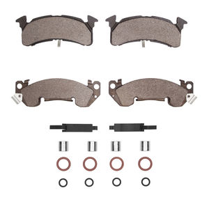 Dynamic Friction 4000-0153-01 - Front DFC 4000 HybriDynamic Brake Pads with Hardware