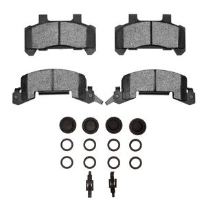 Dynamic Friction 4000-0289-02 - Front DFC 4000 HybriDynamic Brake Pads with Hardware