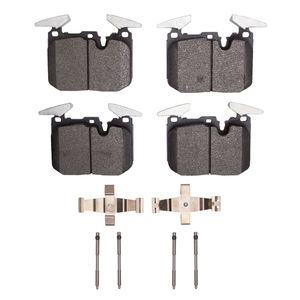 Dynamic Friction 4000-1609-01 - Front DFC 4000 HybriDynamic Brake Pads with Hardware