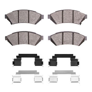 Dynamic Friction 4000-1075-01 - Front DFC 4000 HybriDynamic Brake Pads with Hardware