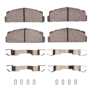 Dynamic Friction 4000-0054-11 - Front DFC 4000 HybriDynamic Brake Pads with Hardware