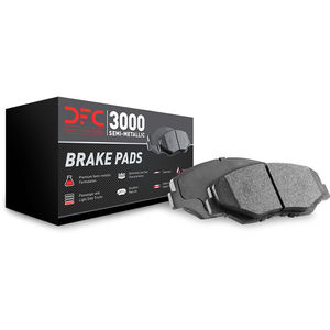 Dynamic Friction 1311-1489-09 - Front 3000 Semi-Metallic Brake Pads with Hardware