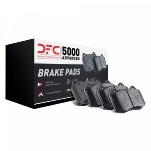Dynamic Friction 1552-0030-01 - Rear 5000 Advanced Low Metallic Brake Pads With Hardware
