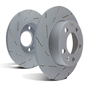 EBC Brakes USR7230 - Ultimax Slotted Solid Rear Disc Brake Rotors, 2-Wheel Set