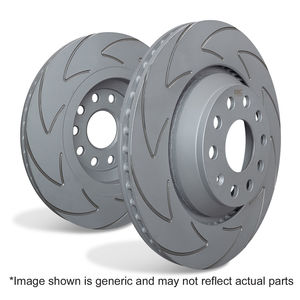 EBC Brakes BSD7486 - V Slot Blade Vented Rear Disc Brake Rotors, 2-Wheel Set