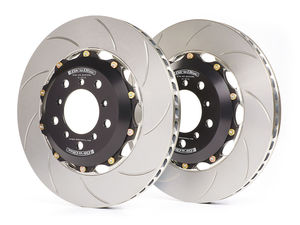 GiroDisc A2-032B - Rear Slotted 2-Piece Rotor Set