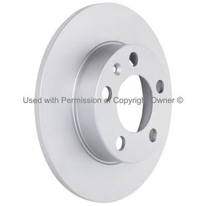 Quality-Built BR34144G - Rear Solid Smooth Premium Coated Disc Brake Rotor, Sold Individually