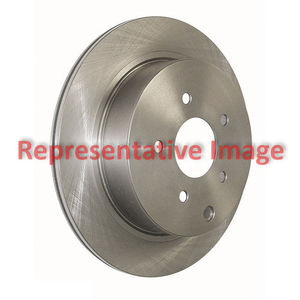 Quality-Built BR3422G - Front Solid Smooth Premium Coated Disc Brake Rotor, Sold Individually