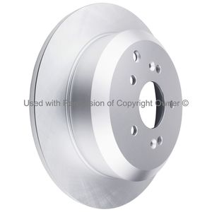 Quality-Built BR44598G - Rear Solid Smooth Premium Coated Disc Brake Rotor, Sold Individually