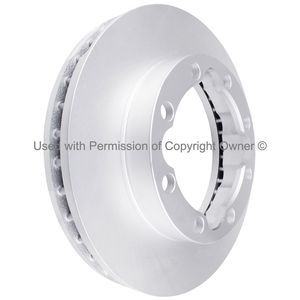 Quality-Built BR55028G - Front Vented Smooth Premium Coated Disc Brake Rotor, Sold Individually
