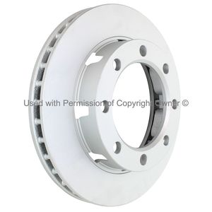 Quality-Built BR5523G - Front Vented Smooth Premium Coated Disc Brake Rotor, Sold Individually