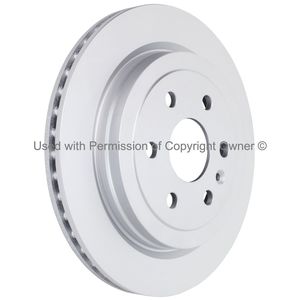 Quality-Built BR72017G - Rear Vented Smooth Premium Coated Disc Brake Rotor, Sold Individually