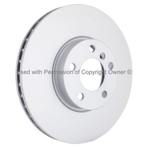 Quality-Built BR73010G - Front Vented Smooth Premium Coated Disc Brake Rotor, Sold Individually