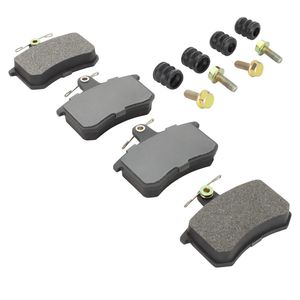 Quality-Built 1001-0228C - Rear Premium Ceramic Brake Pad Set with Hardware