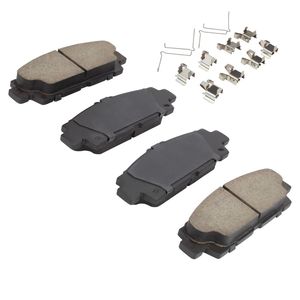 Quality-Built 1001-0488C - Rear Premium Ceramic Brake Pad Set