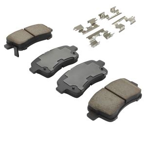 Quality-Built 1001-0937C - Front Premium Ceramic Brake Pad Set