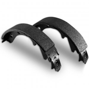 Dynamic Friction 1901-0422-10 - Rear Premium Riveted Brake Shoes
