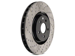 Stoptech 128.33134CL - Front Left Sportstop Cryo Sport Drilled Brake Rotor
