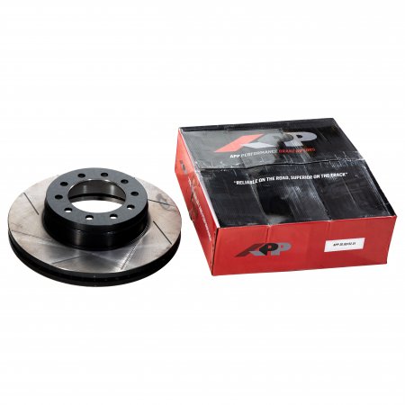 APP APP.20.65152.01 - High-Carbon Slotted Rotor, Front Left, fits 2017 - 2022 Ford F450/F550