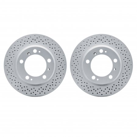 Dynamic Friction Hi-Carbon GeoCoated Brake Rotor